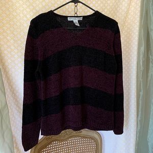 NWOT-Vintage-Josephine Chaus-V-Neck-Sweater-XL
